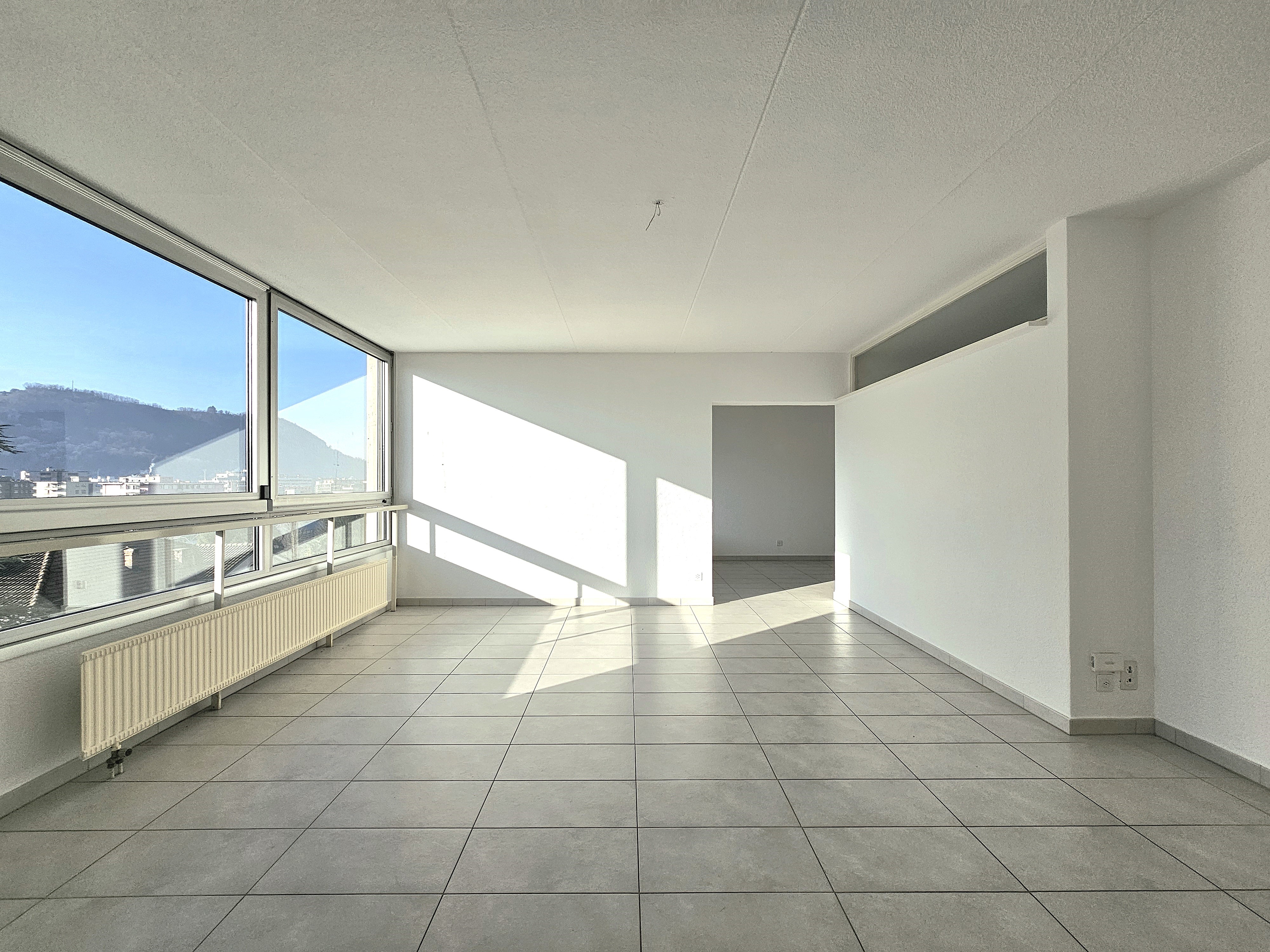 Confortevole e luminoso appartamento con vista dominante in vendita a Vacallo